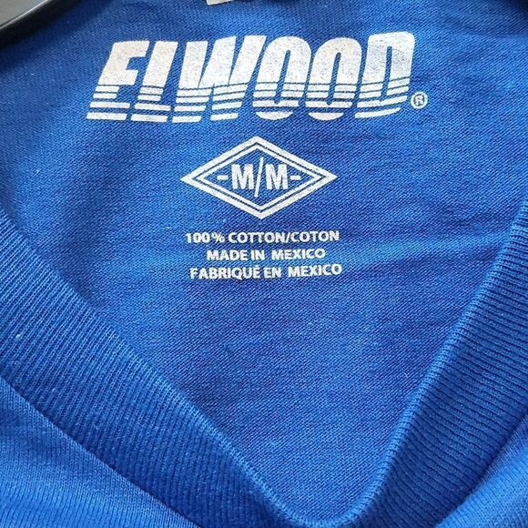 Elwood Sport Stars Crew Neck T-Shirt-BLUE-10-12 - Picture 6 of 7
